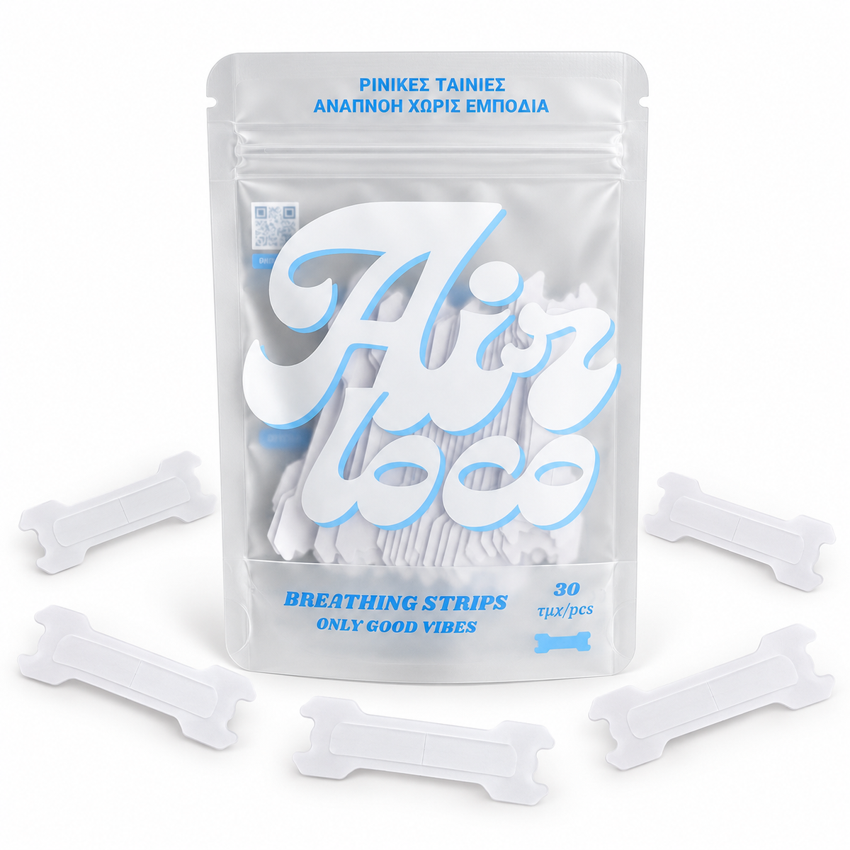 Airloco 2 Packs - Μαύρο & Διαφανές (-10% extra)
