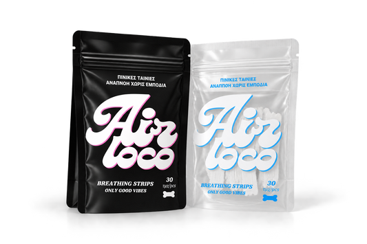 Airloco 2 Packs - Μαύρο & Διαφανές (-10% extra)