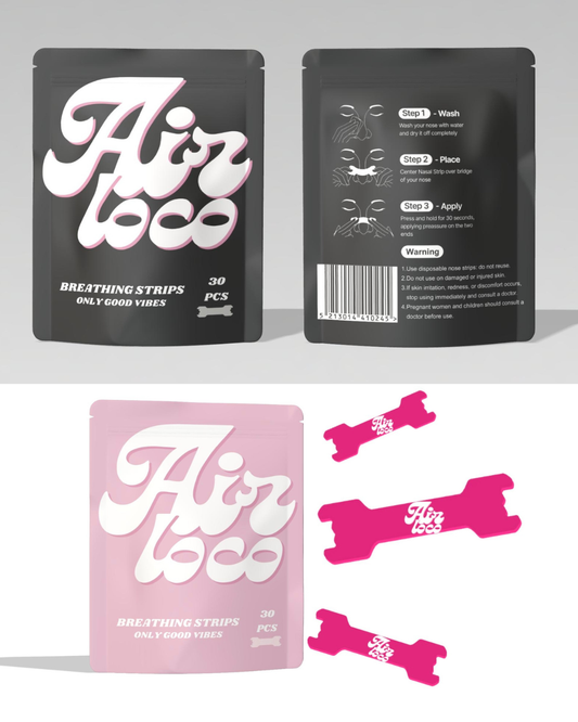 AIRLOCO 3 Packs - 2 black 1pink (-5% extra + Δωρεάν Μεταφορικά)